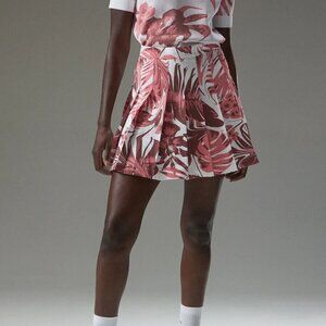 J. Lindeberg Pleated Adina Hibiscus Skirt